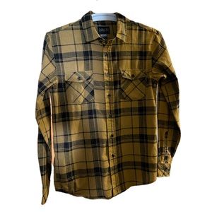 Bad a mustard colored flannel S